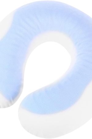 Cooling Gel Neck Pillow for Travel - Memory Foam U-Shape, Neck Comfort & Support