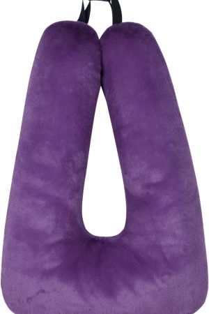 U-Shaped Travel Neck Pillow for Car Back Seat - Cushion for Family Sleeping, Adults & Children, Head, Neck & Body Support for Long Journeys